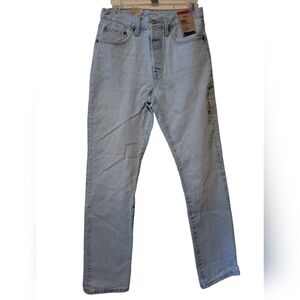 Levis 501 Button fly jeans! Size 27 Light wash!